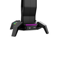 Marvo Scorpion HZ-10 Kobe 30 USB RGB Gaming Headset Stand and Hub (Black)