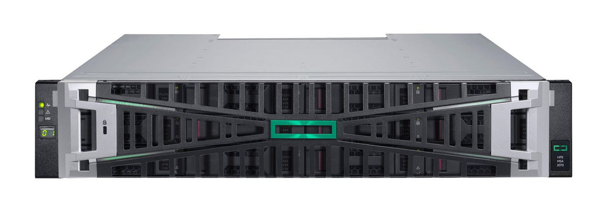 Hewlett Packard Enterprise MSA 2070 LFF 2x16Gb FC 4-port Controller Storage Array