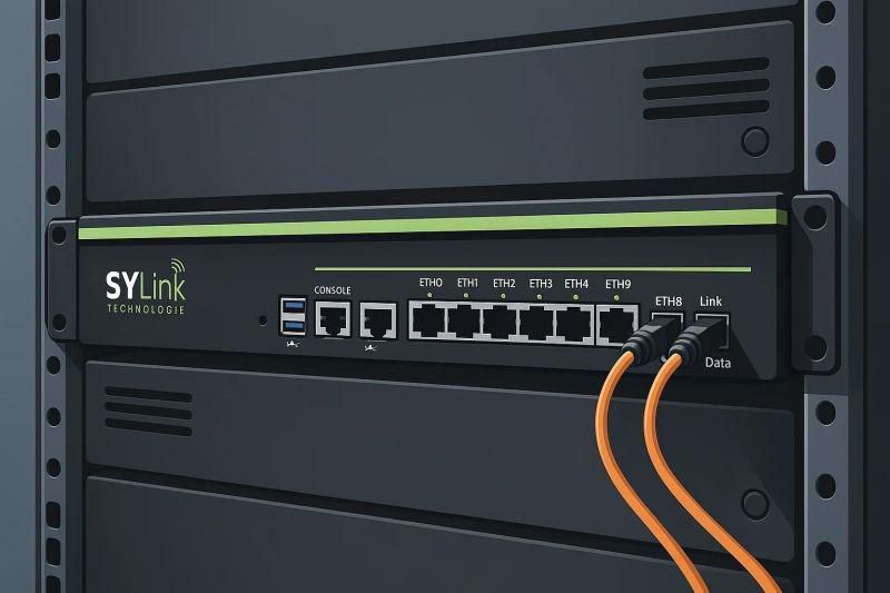 SYLink Pro Max 200IP1Y, NDR+NGFW+Behavioral AI, 1U Rack, throughput 10 Gbps