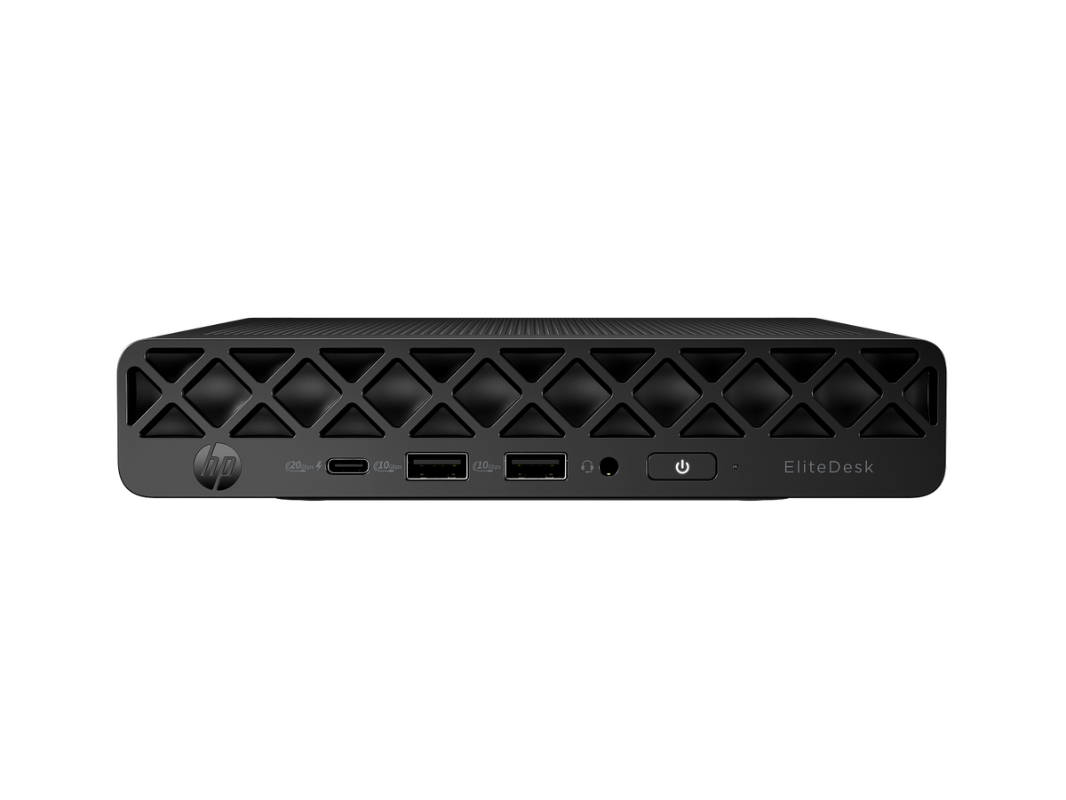 HP EliteDesk 8 Mini G1i AI Intel Core Ultra 5 235T 16 GB DDR5-SDRAM 512 GB SSD Windows 11 Pro Mini PC AI PC Black