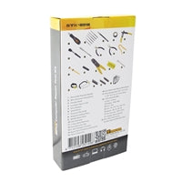 Sprotek 58 Piece Computer & Electronics Repair Tool Kit In A Case, All Tools Are Fully Demagnetized To Protect Your Computers Hard Drive Or Magnetic Media From Damage.