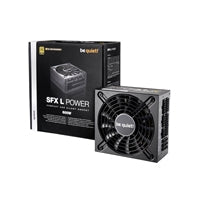 be quiet! SFX L Power 600W PSU, 80 PLUS Gold, SFX-to-ATX Adapter, Temperature Controlled 120mm Fan, 3 Year Warranty