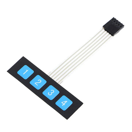 1x4 Membrane Keypad