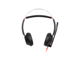 HP Poly Blackwire 5220 Stereo USB-C Headset +3.5mm Plug +USB-C/A Adapter