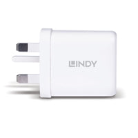 LINDY 73427 65W USB Type C GaN Charger UK Plug