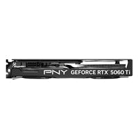 PNY NVIDIA GeForce RTX 5060 Ti DUAL OC 16GB GDDR7 Graphics Card, 4608 CUDA Cores, 2407MHZ Core Clock, Dual Fan, 3 x DisplayPort / 1x HDMI Port