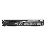 PNY NVIDIA GeForce RTX 5060 Ti DUAL OC 16GB GDDR7 Graphics Card, 4608 CUDA Cores, 2407MHZ Core Clock, Dual Fan, 3 x DisplayPort / 1x HDMI Port