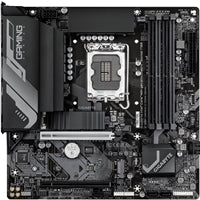 Gigabyte B760M GAMING X DDR4 GEN5 Intel 1700 Socket Motherboard, Micro-ATX, 4x DDR4 Slots, 2x M.2 Sockets, Fitted I/O Shield, 2.5GbE LAN, 1x DisplayPort / 1x HDMI Port