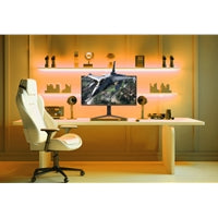 piXL CM32G7 32 Inch 144Hz 4K Widescreen IPS Gaming Monitor with AMD FreeSync & Nvidia G-Sync, 3840 x 2160 Resolution, 1ms Response Time, 144Hz Refresh Rate, HDMI, DisplayPort, USB-C, USB-A, RGB Lighting, VESA Mount & Height Adjust