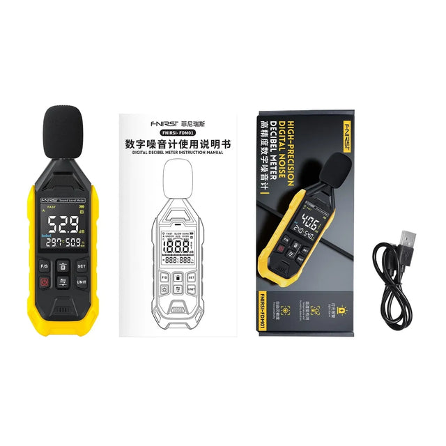 FNIRSI FDM01 Handheld Digital Sound Level Meter