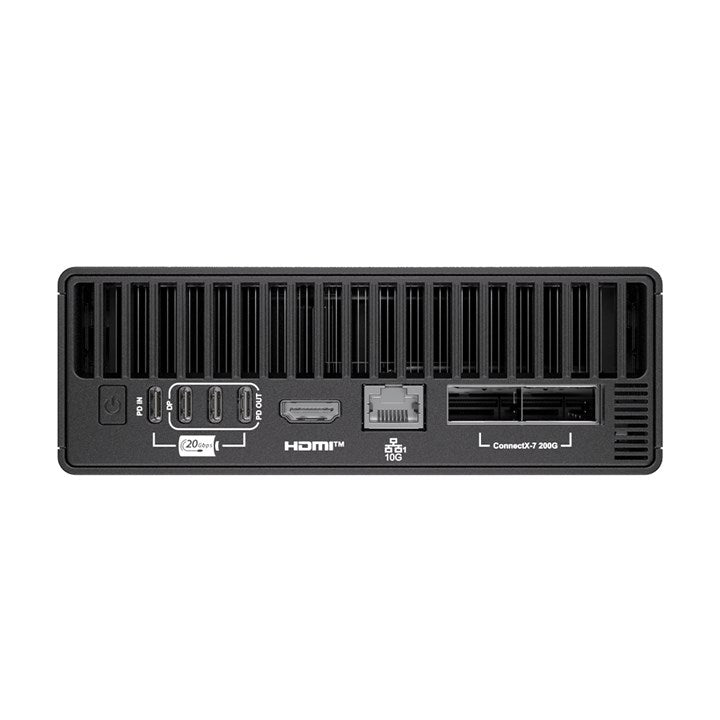 MSI EdgeXpert-32SEU GB10 128 GB LPDDR5x-SDRAM 4 TB SSD DGX OS Mini PC Black