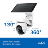 TP-Link Tapo Solar-Powered Pan/Tilt Security Camera Kit