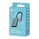 TP-Link UA430C card reader USB 3.2 Gen 1 (3.1 Gen 1) Type-C Grey