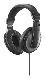 Hama ShellTV II Headphones Wired Head-band TV Black, Dark Grey