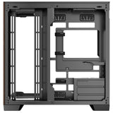 ANTEC Constellation C8 Dual Chamber Case, Gaming, Curve Wood, Full Tower, 2 x USB 3.0 / 1 x USB Type-C, Super wide angle single curved glass with exotic wood, E-ATX, ATX, Micro ATX, ITX