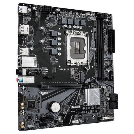 Gigabyte H610M D3W WIFI6 (Rev. 1.1) Intel 1700 Socket Motherboard, Micro-ATX, 2x DDR5 Slots, 1x M.2 Socket, GbE LAN, WiFi 6, 1x DisplayPort / 1x HDMI Port
