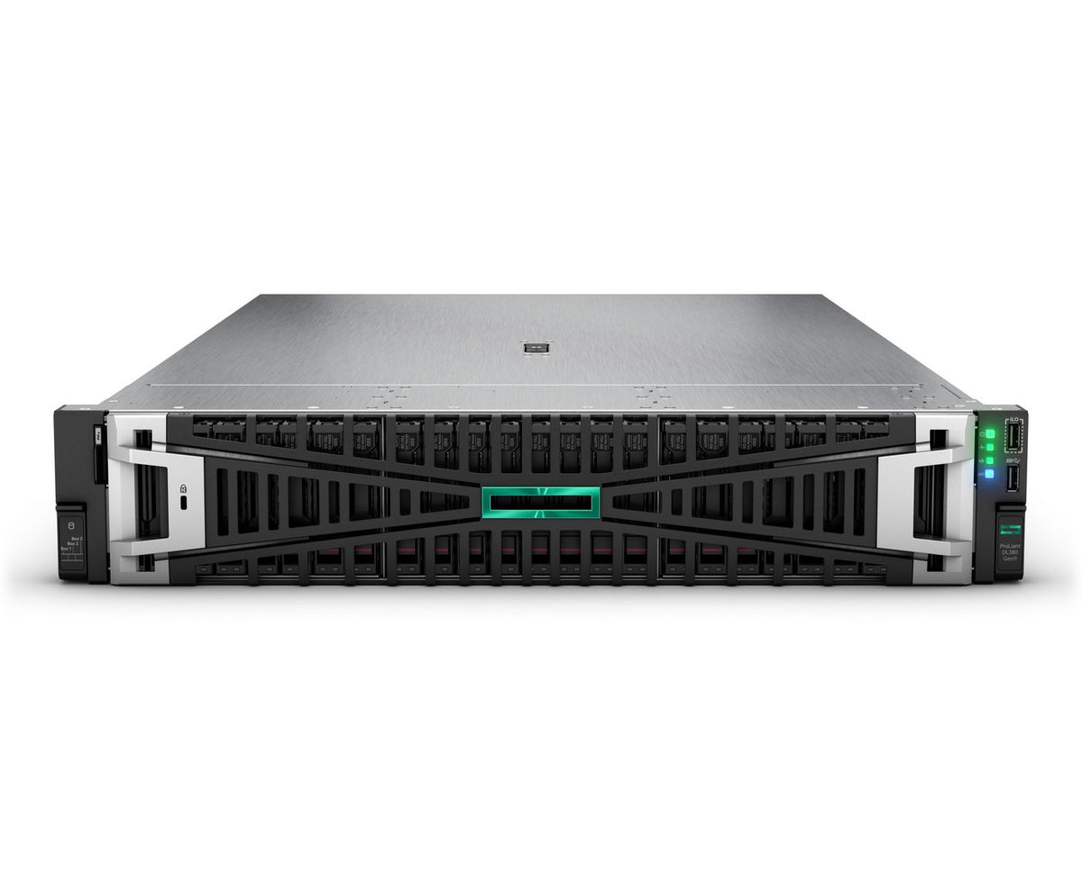 Hewlett Packard Enterprise ProLiant DL380 Gen11 5416S 2.1GHz 16-core 1P 32GB-R MR408i-o NC 8SFF 1000W PS Server