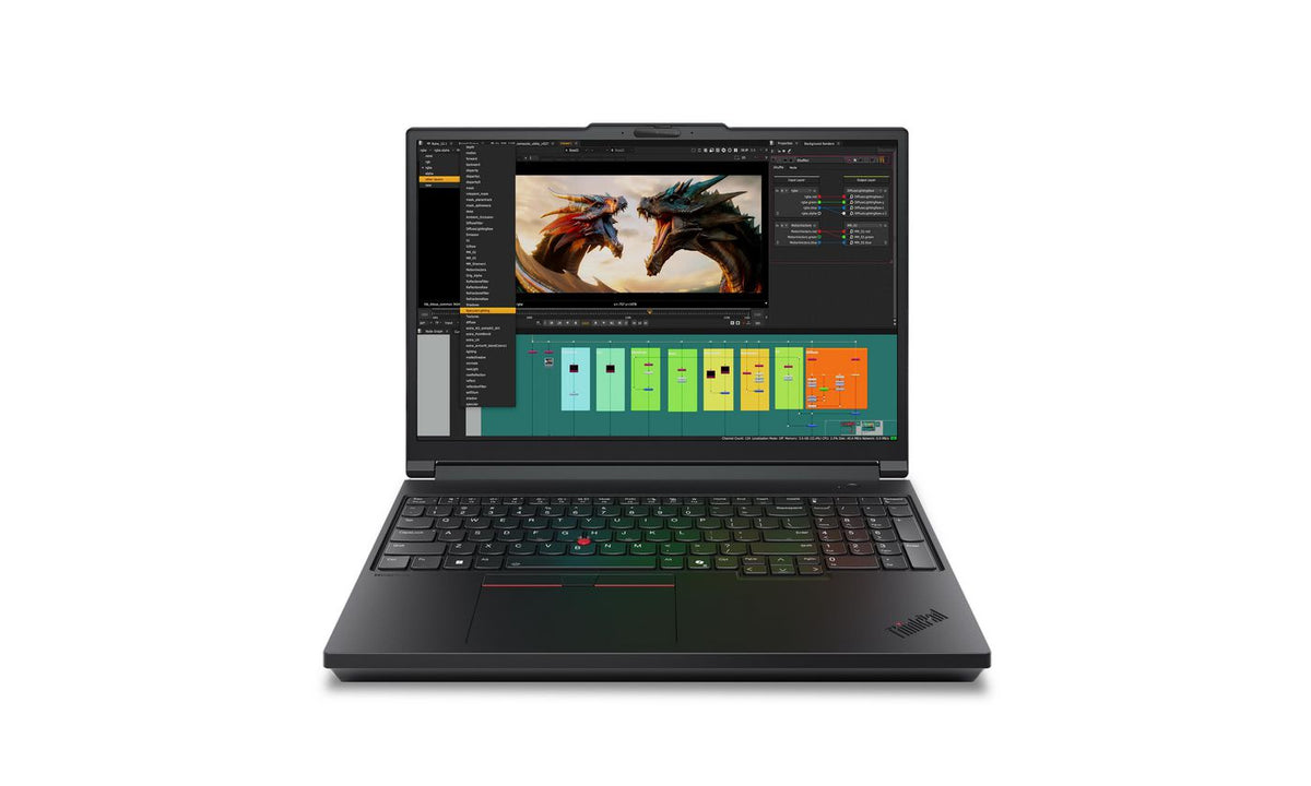 Lenovo Thinkpad T16G Gen 3 Intel Core Ultra 9 275Hx Laptop 40.6 Cm (16") Wquxga 64 Gb Ddr5-Sdram 1 Tb Ssd Nvidia® Geforce Rtx™ 5080 Laptop Gpu Wi-Fi 7 (802.11Be) Windows 11 Pro German Black