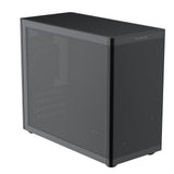 TecWare Fusion 3 mATX Compact PC Case, High Airflow SFF Chassis, 3 Fans Included, Top-Mount ATX/SFX PSU Support, USB-C, Supports 280mm GPU & Dual Radiators, Black