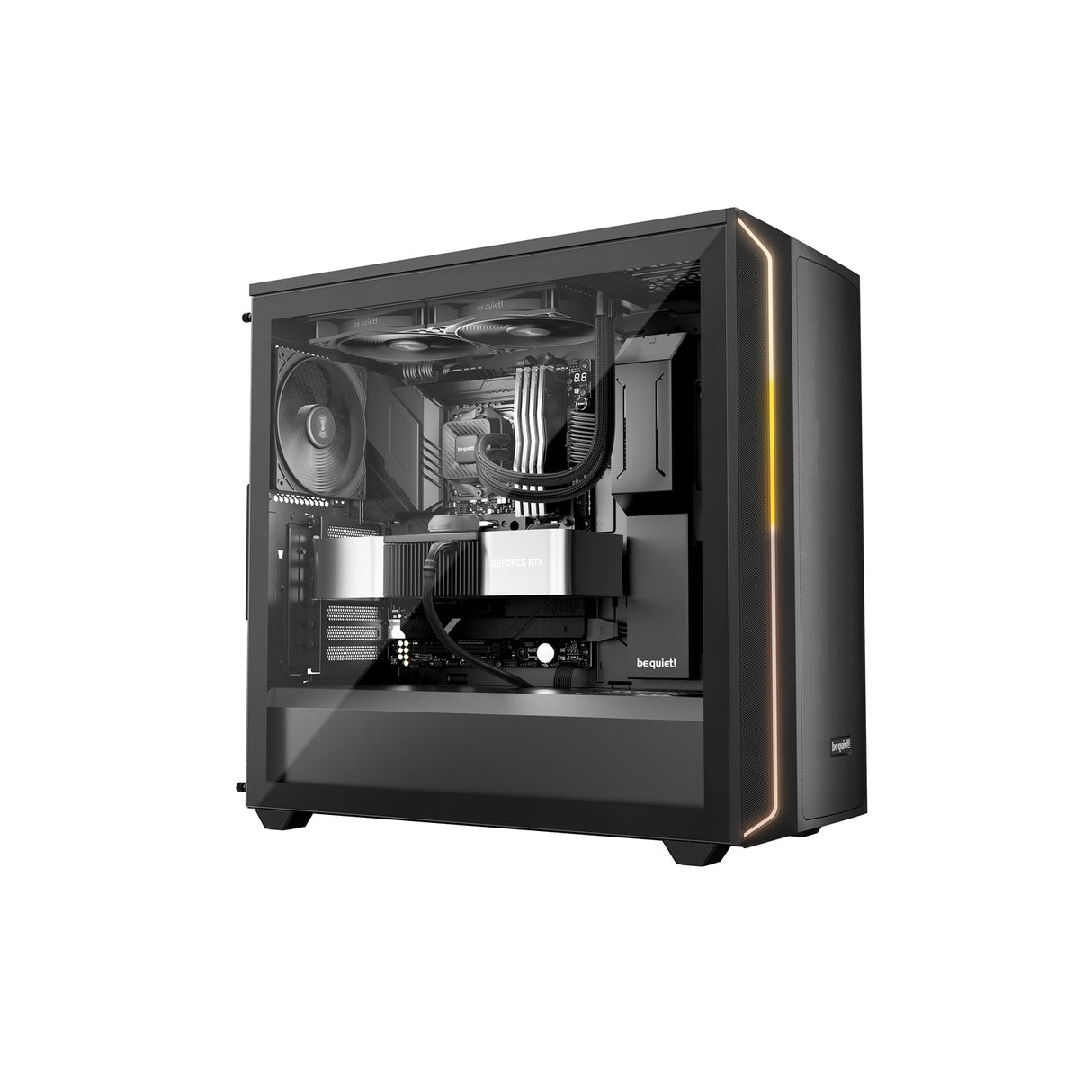 be quiet! Pure Loop 3 Liquid CPU Cooler, Universal Socket, 280mm Radiator, 2 x Pure Wings 3 140mm PWM High Speed, 3-year manufacurer's warranty.