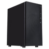 CIT Silent ES Black Mid-Tower Low Noise Computer Case with 2 x 120mm PWM Cooling Fans Included Sound Dampening Material