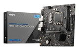 MSI PRO H610M-G DDR4 motherboard Intel H610 LGA 1700 micro ATX