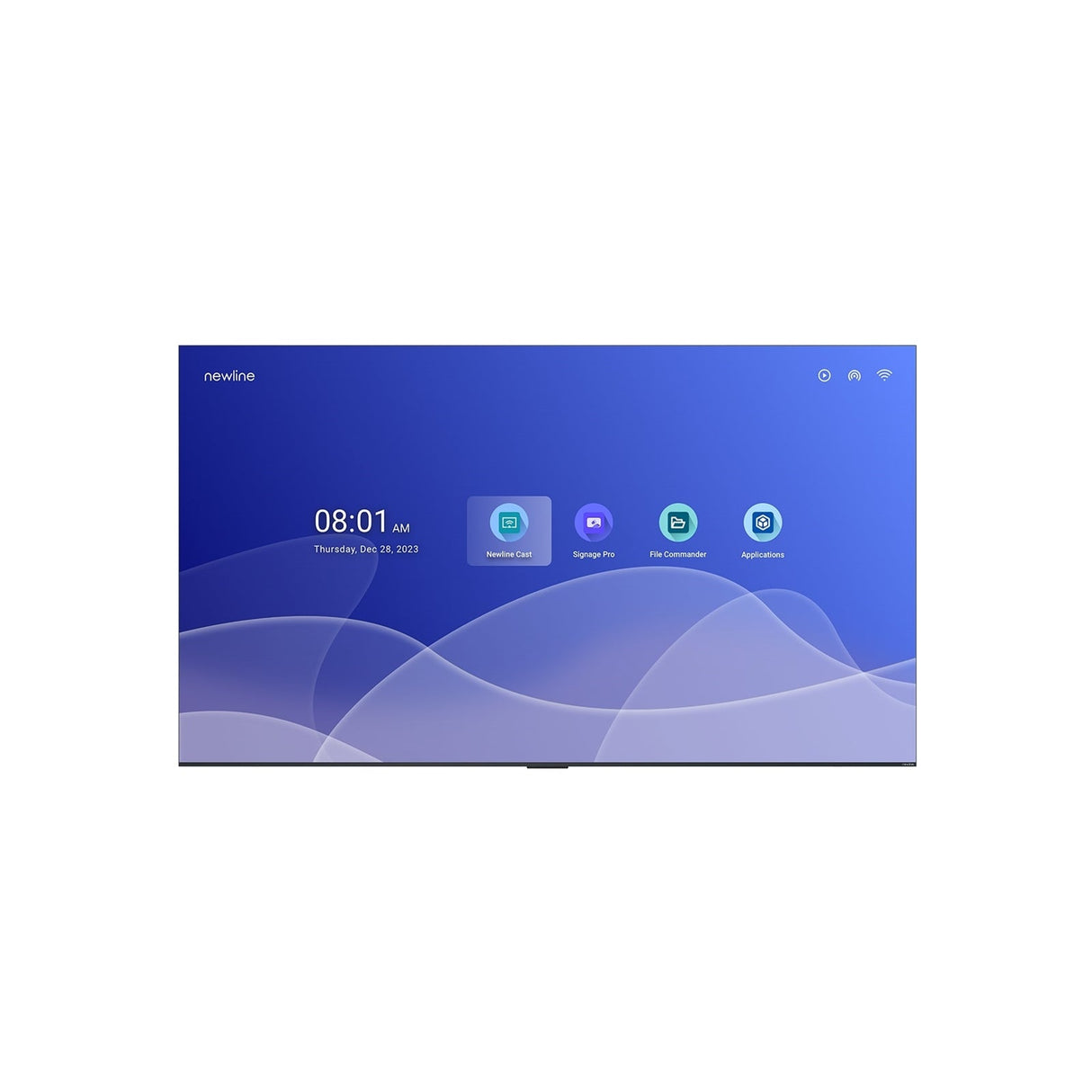 Newline STV-9824+ 98" STV+ Series Android 14, Cast+, Digital Signage Display (Non-Touch)